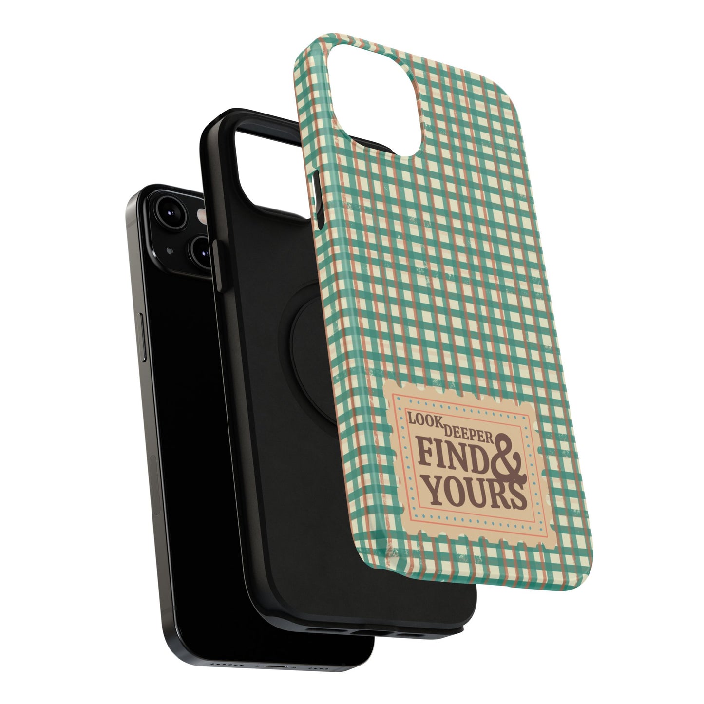 Stamped Gingham Case
