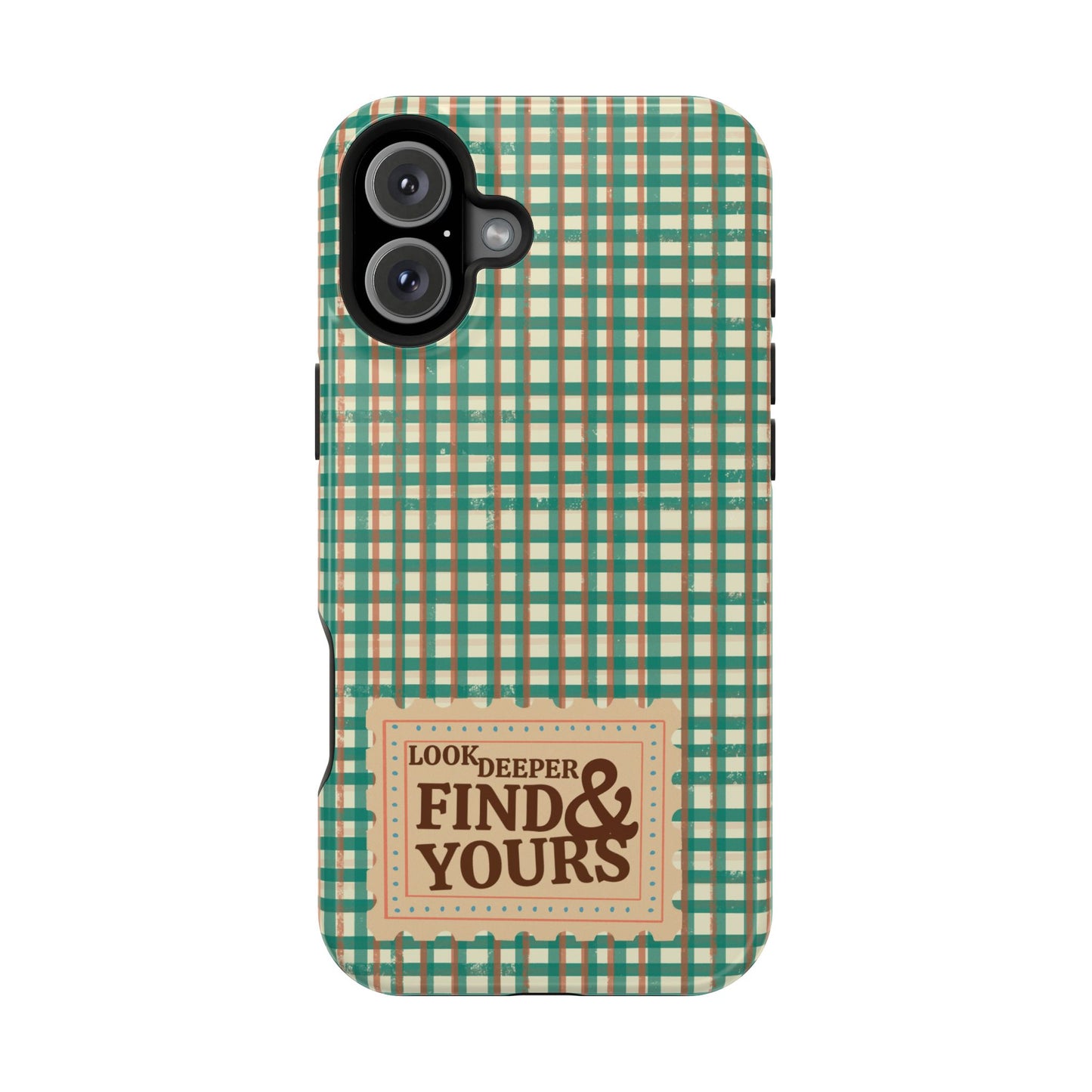 Stamped Gingham Case