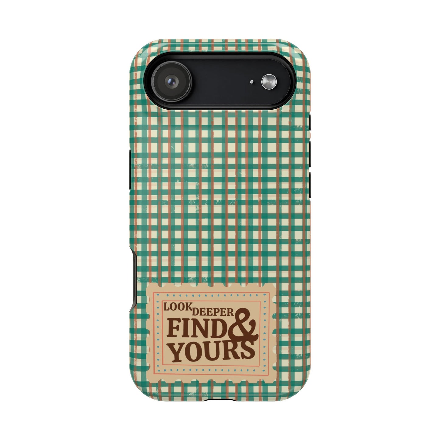 Stamped Gingham Case