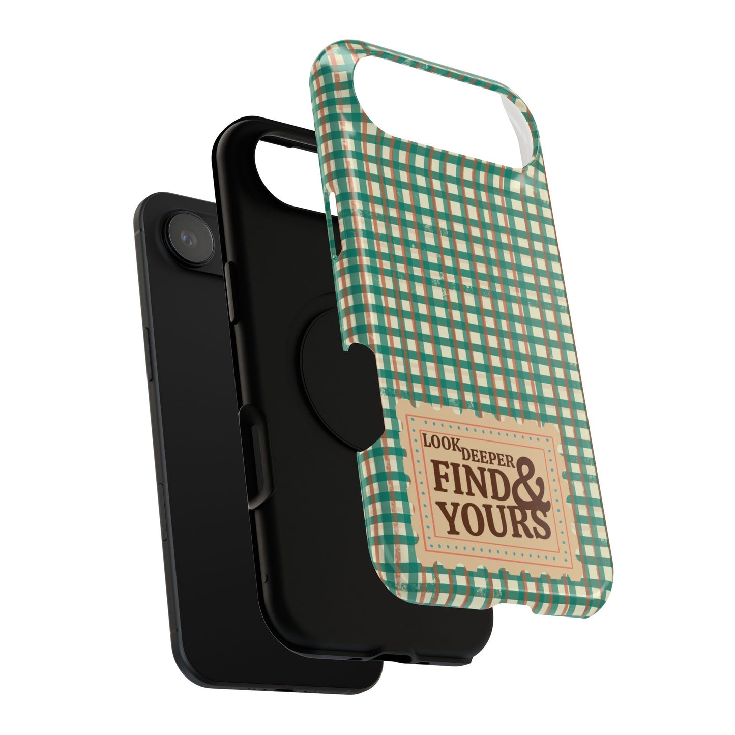 Stamped Gingham Case