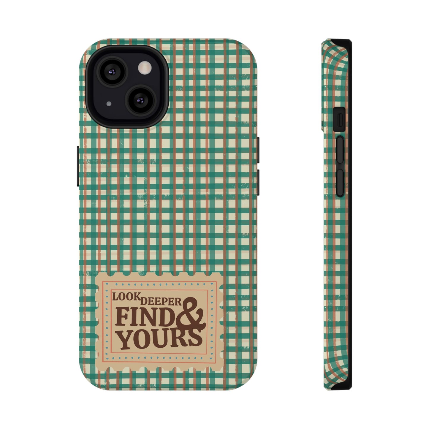 Stamped Gingham Case