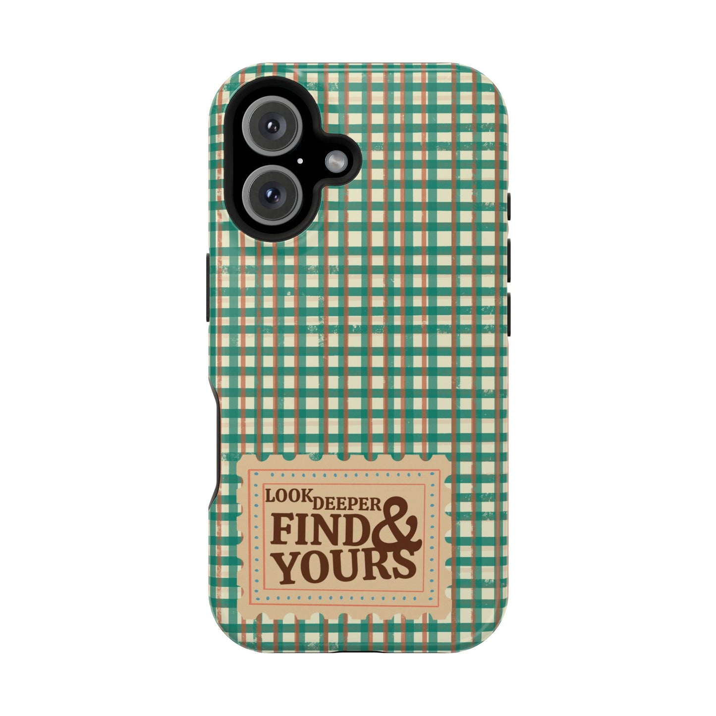 Stamped Gingham Case