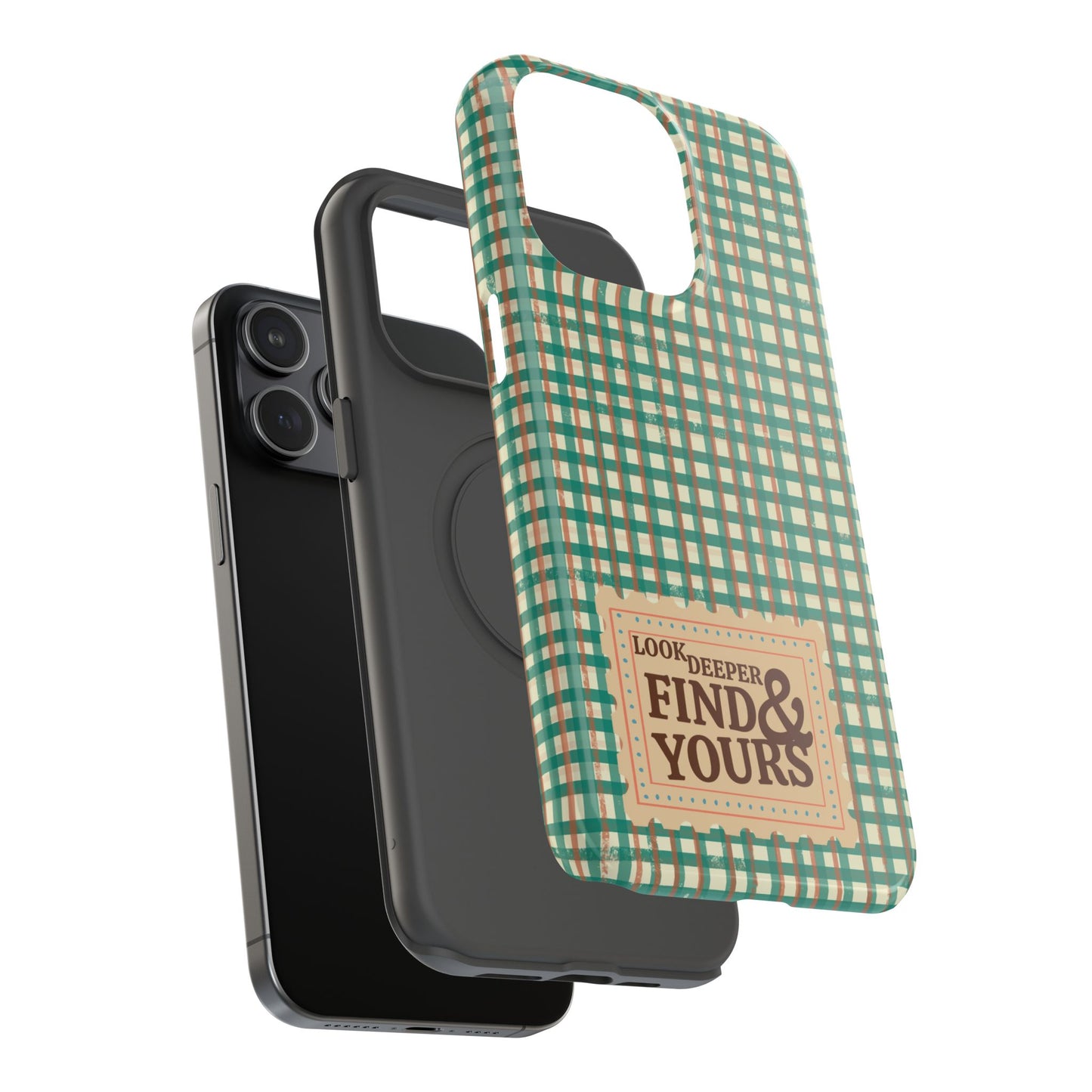 Stamped Gingham Case
