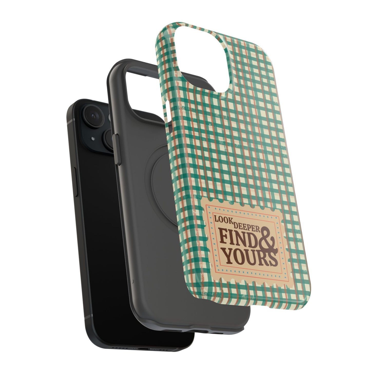Stamped Gingham Case