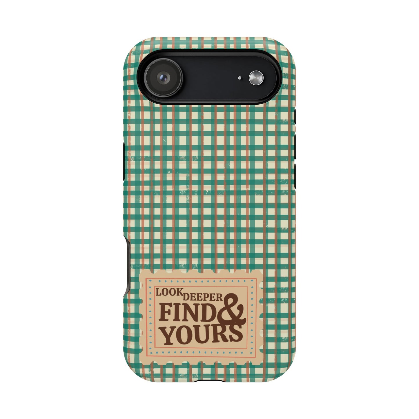 Stamped Gingham Case