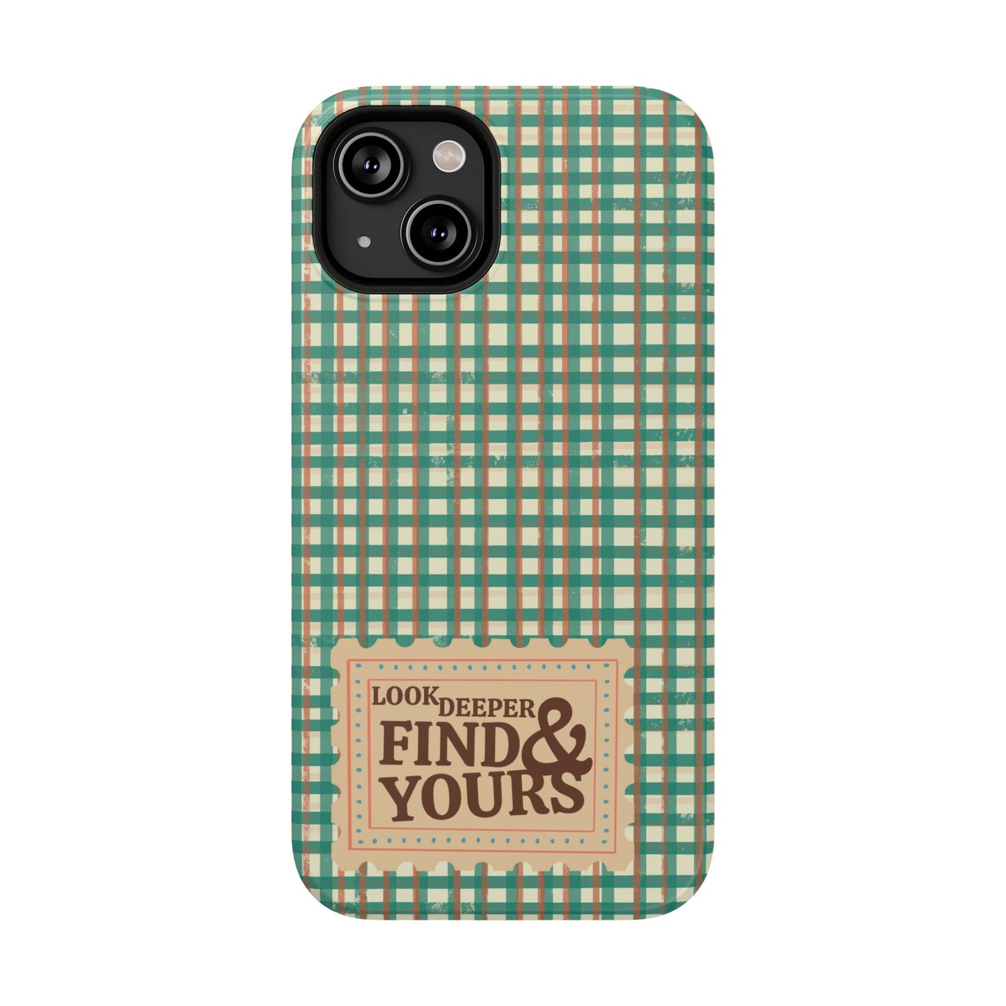 Stamped Gingham Case