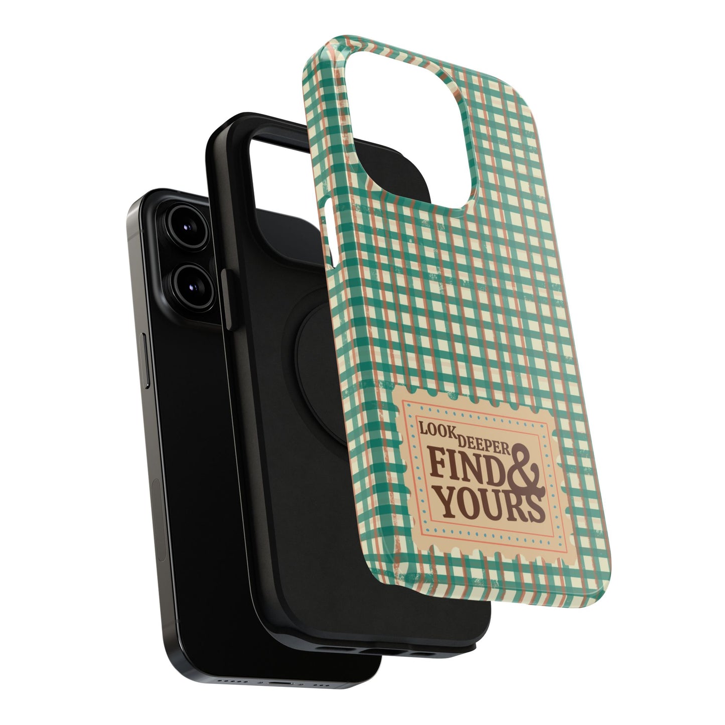 Stamped Gingham Case