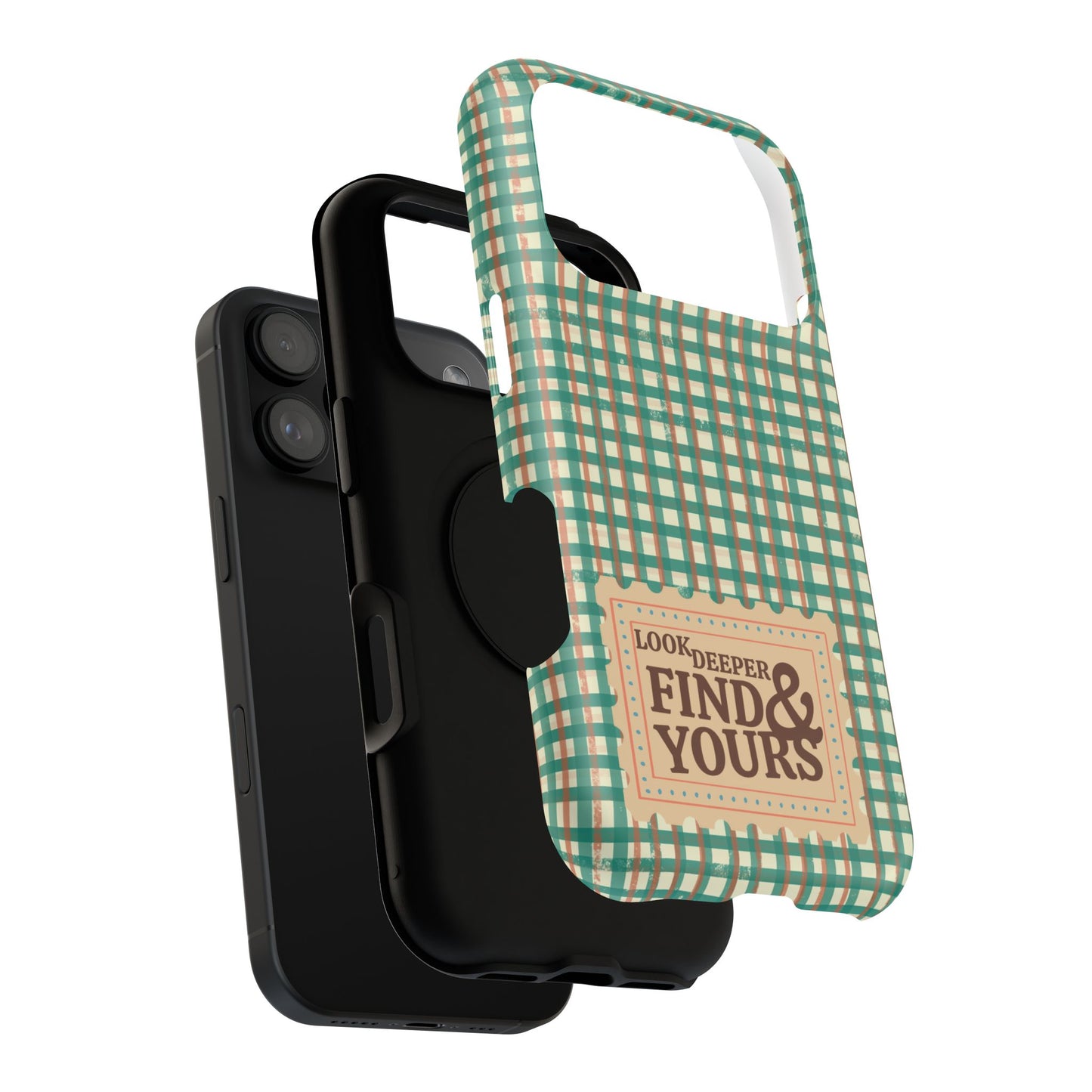 Stamped Gingham Case