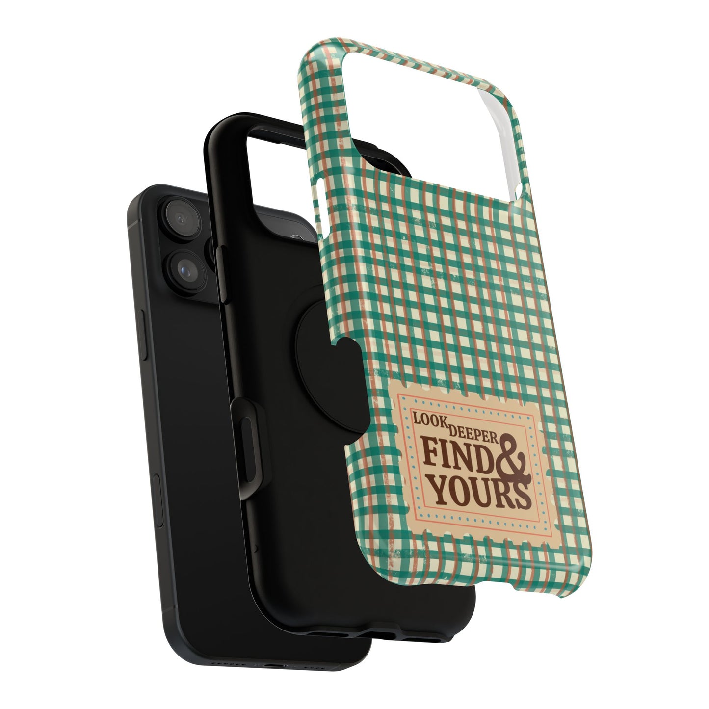 Stamped Gingham Case