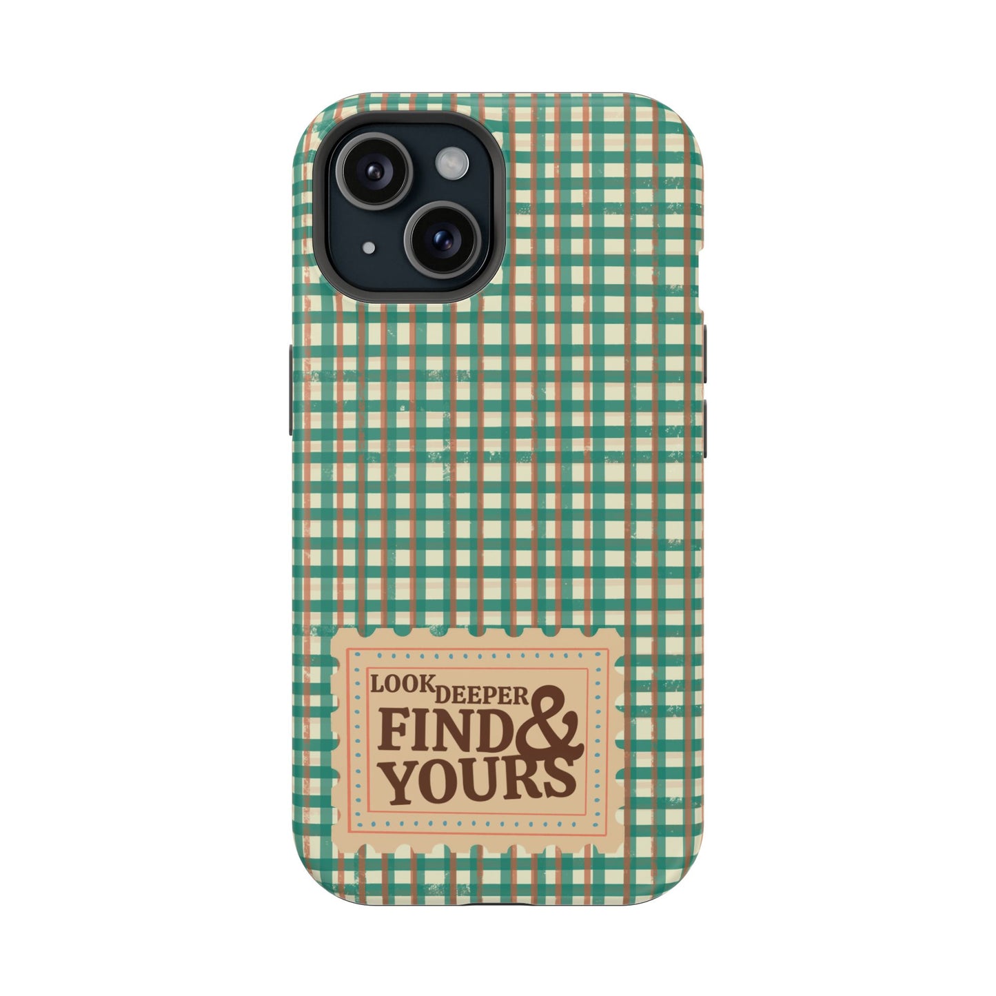 Stamped Gingham Case