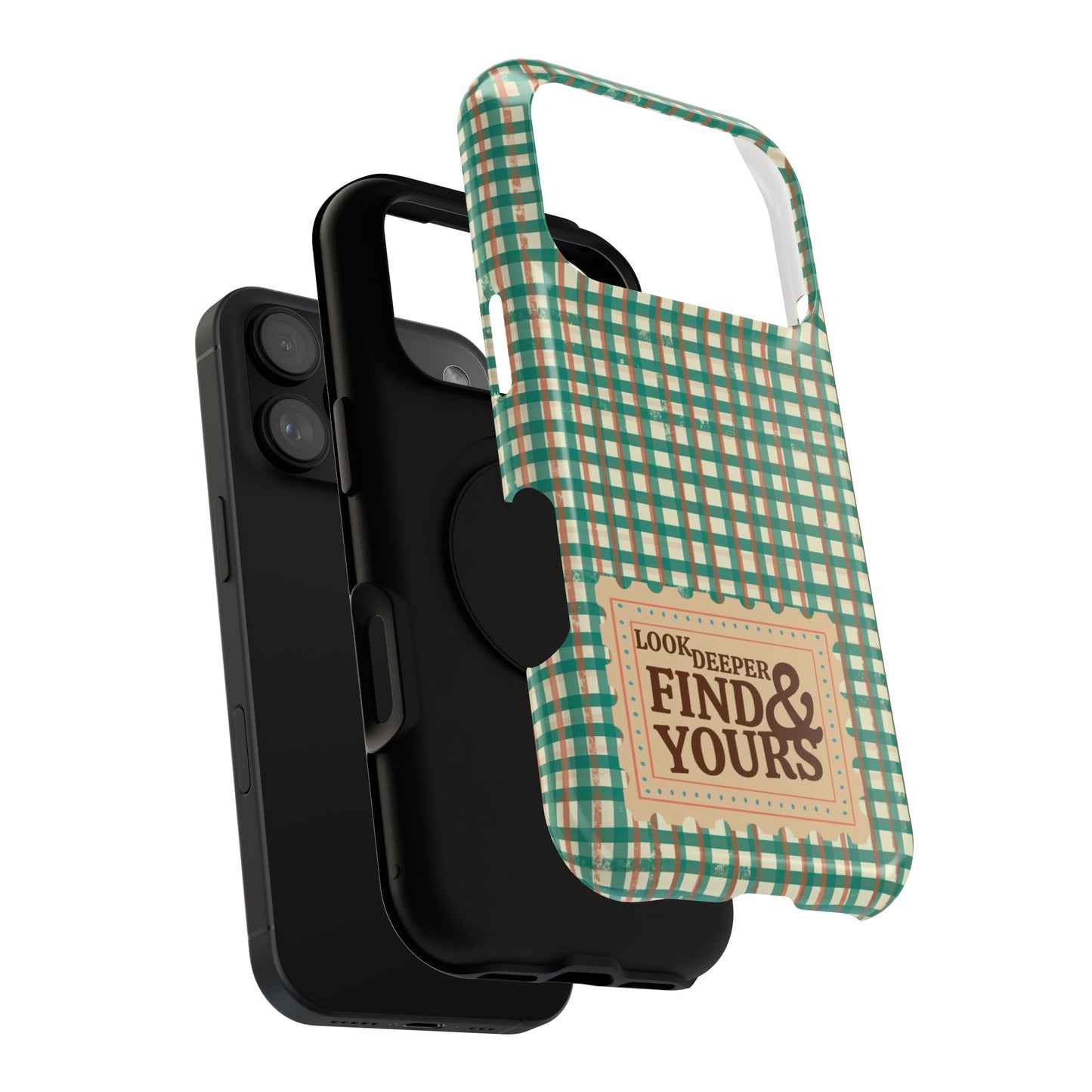 Stamped Gingham Case
