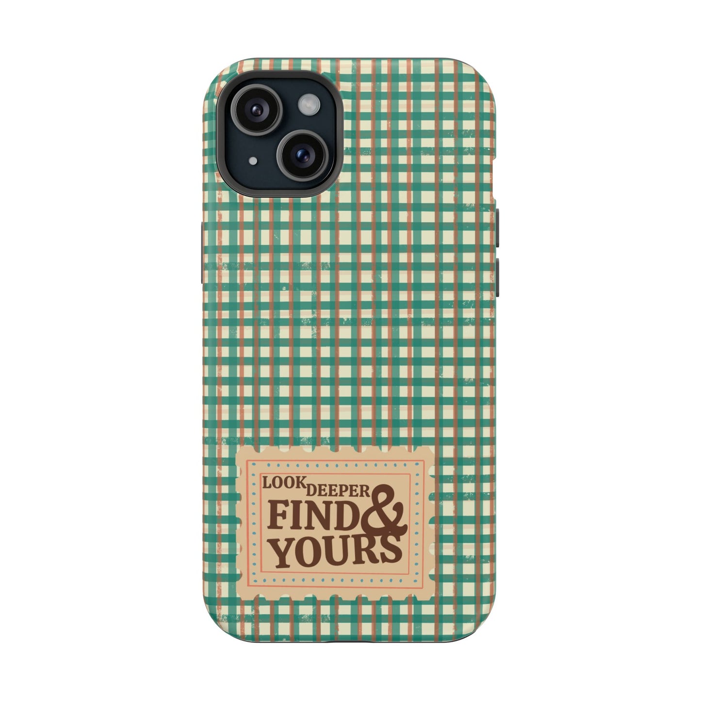 Stamped Gingham Case