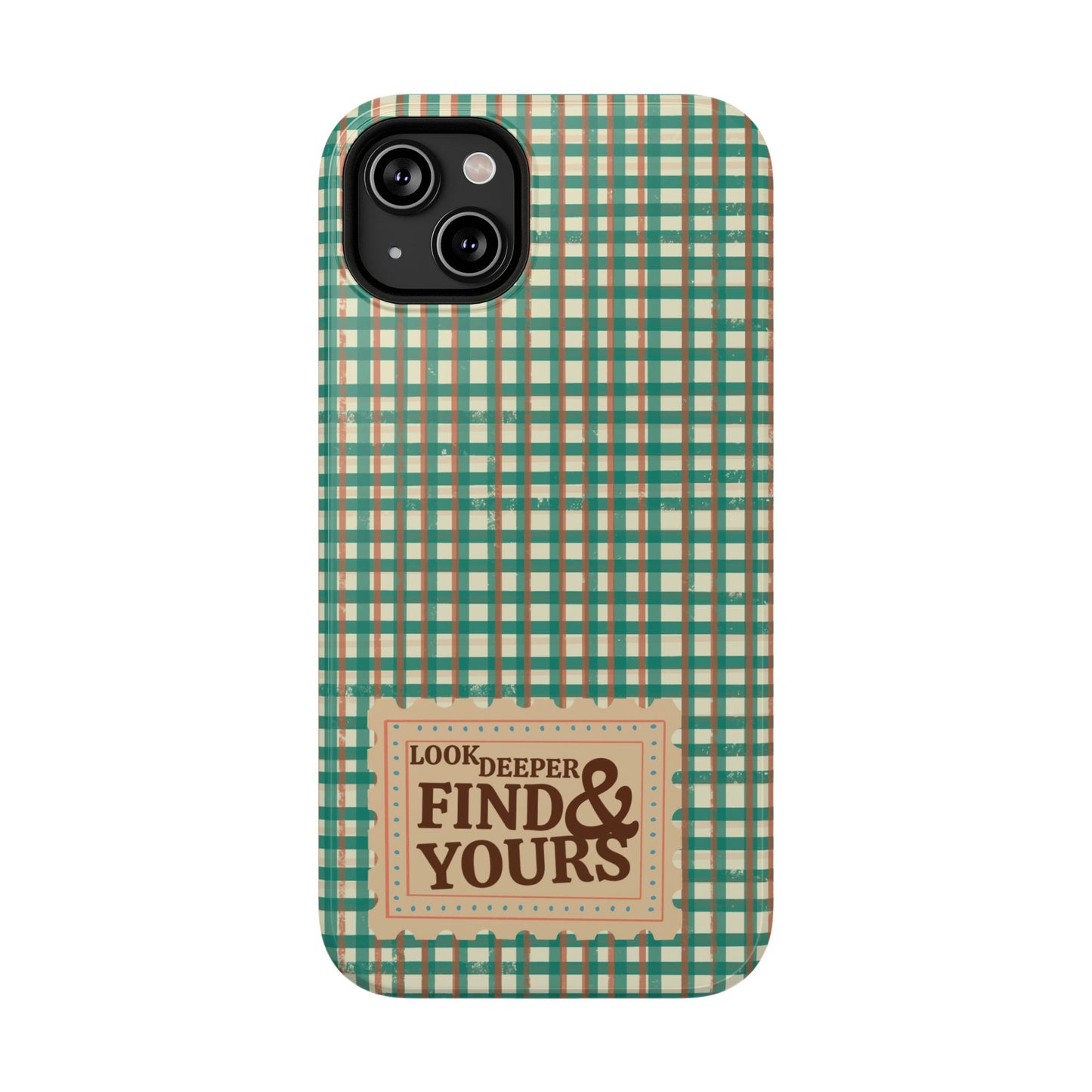 Stamped Gingham Case