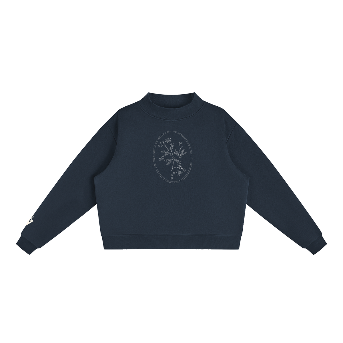 Dragonfly Mock Neck