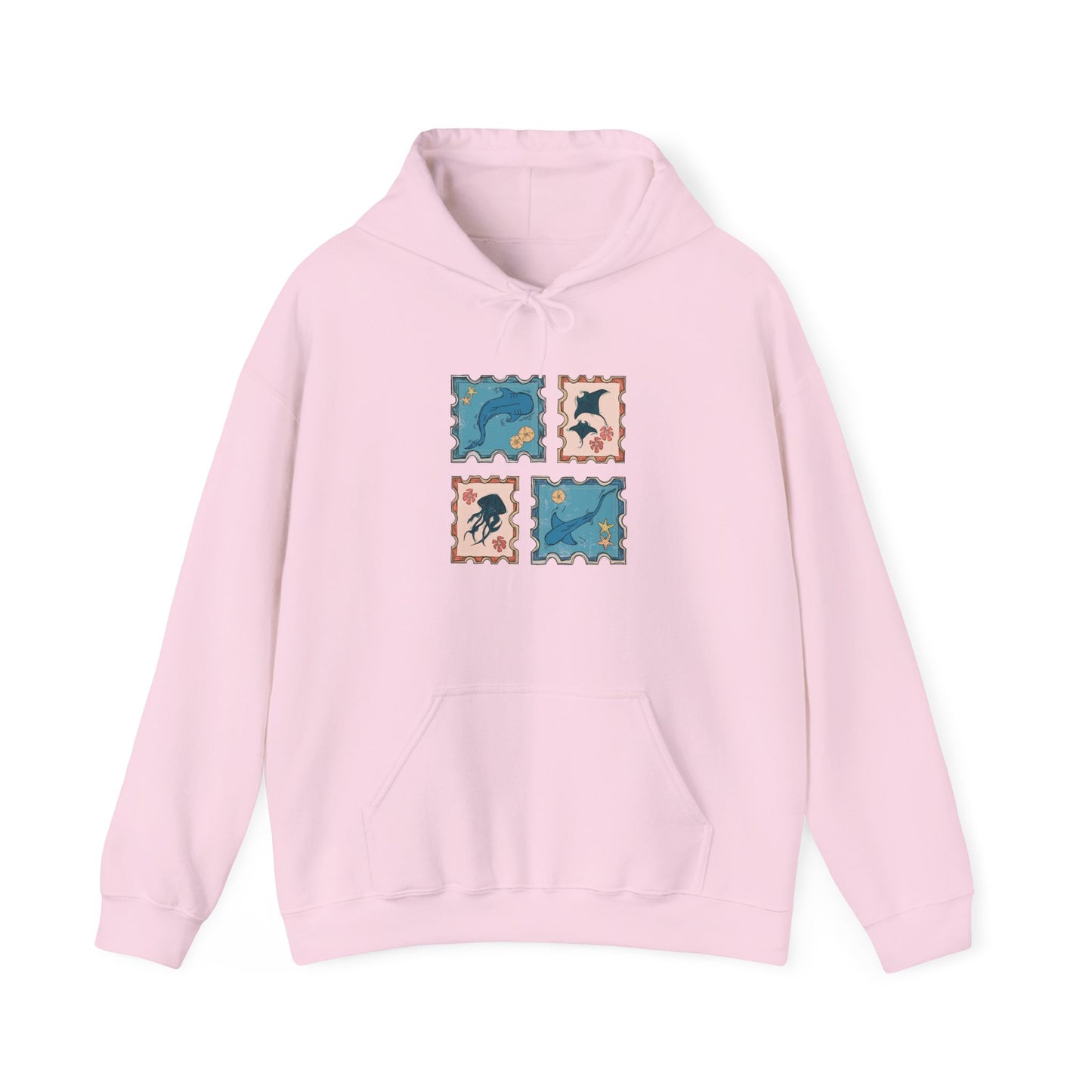 Stamps of the Ocean Hoodie