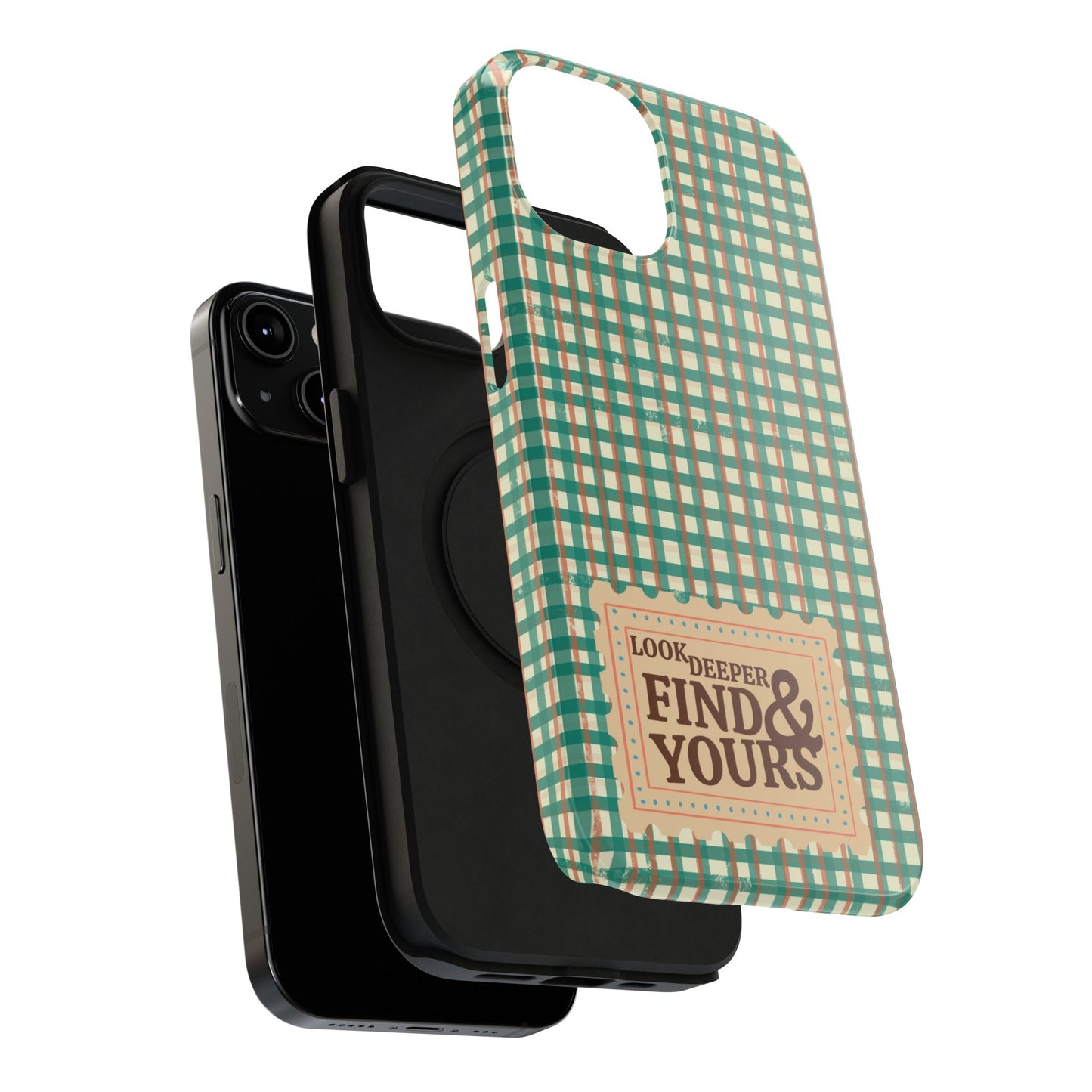 Stamped Gingham Case