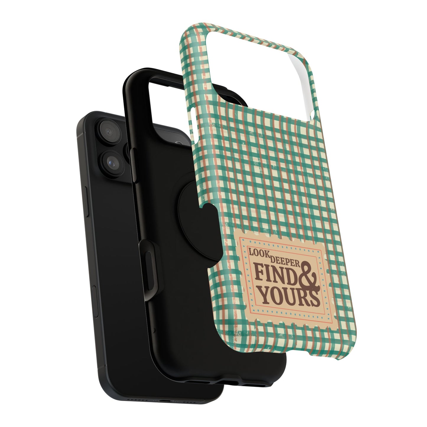 Stamped Gingham Case