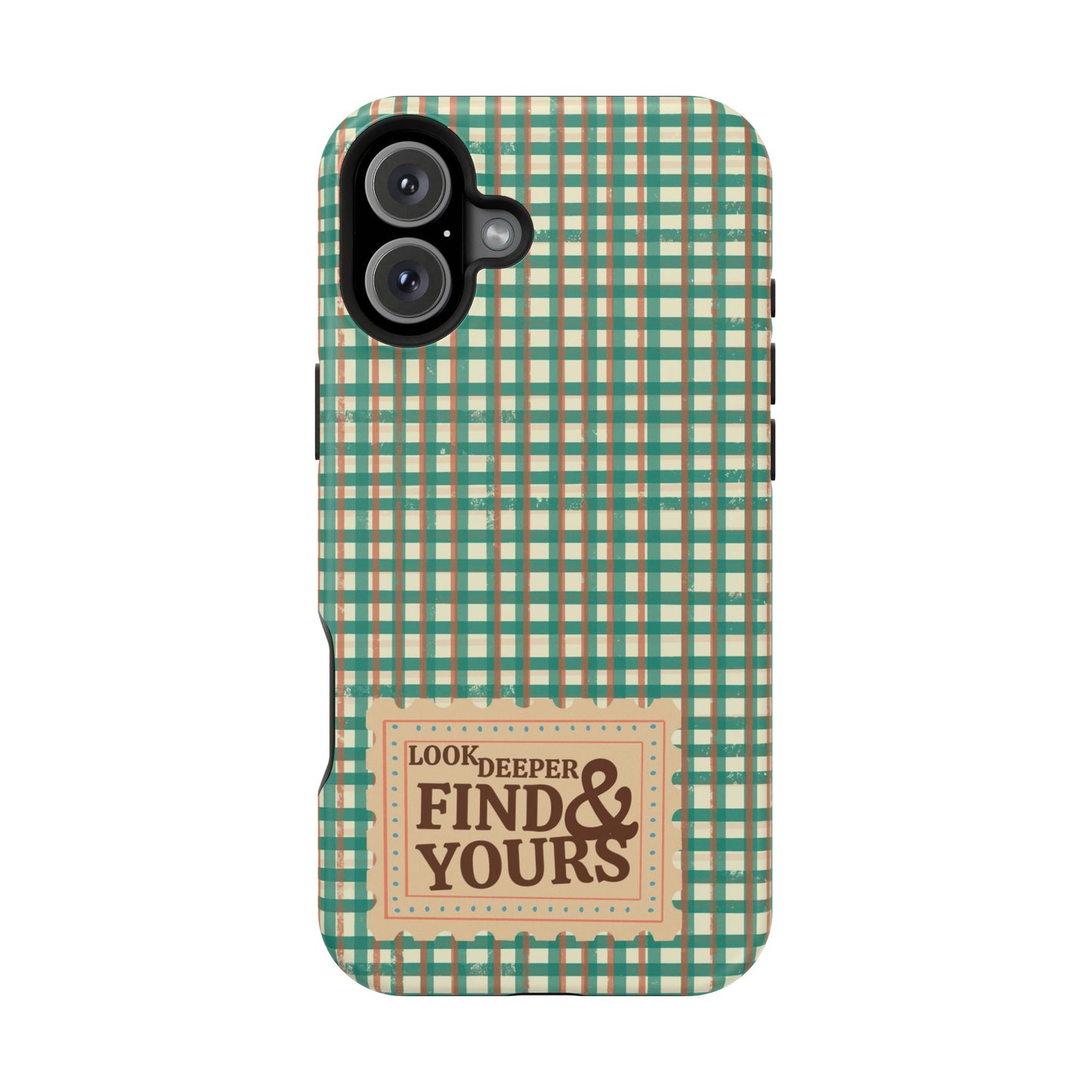 Stamped Gingham Case