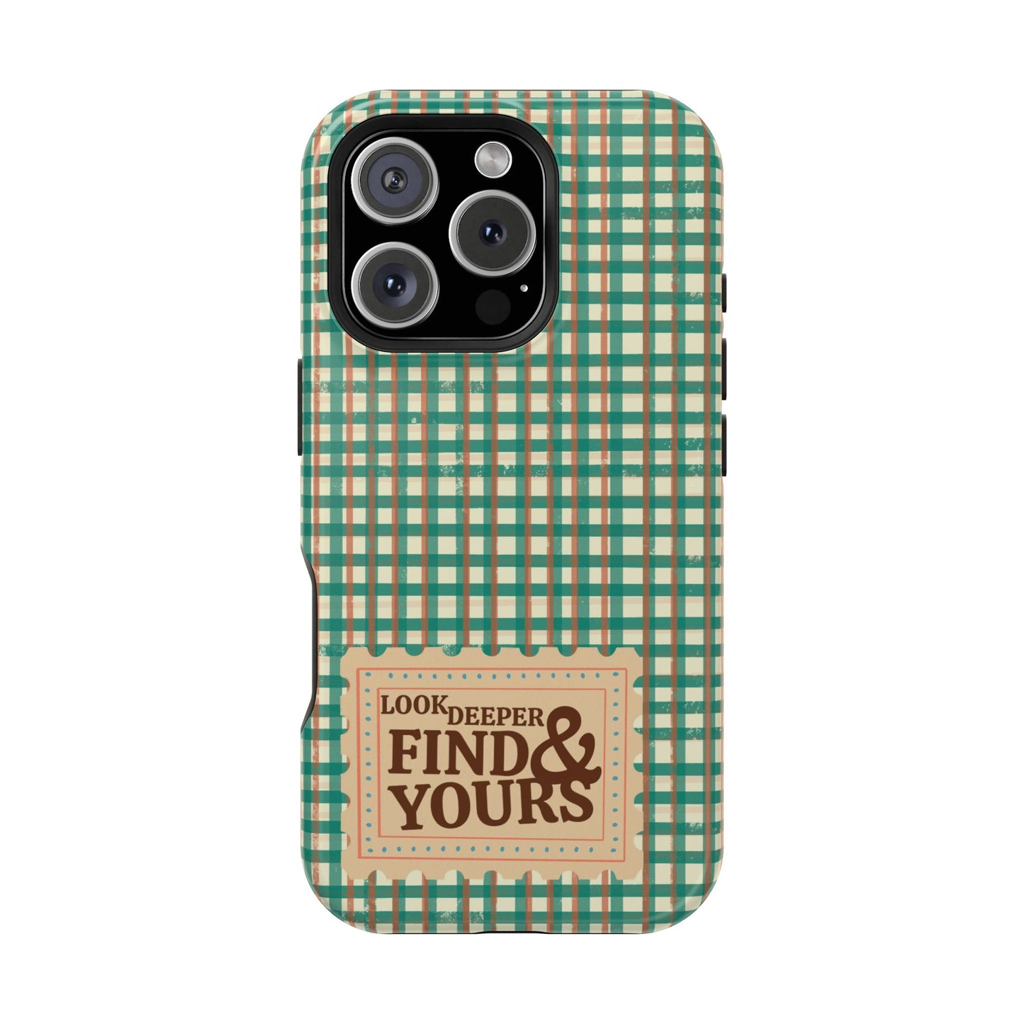 Stamped Gingham Case