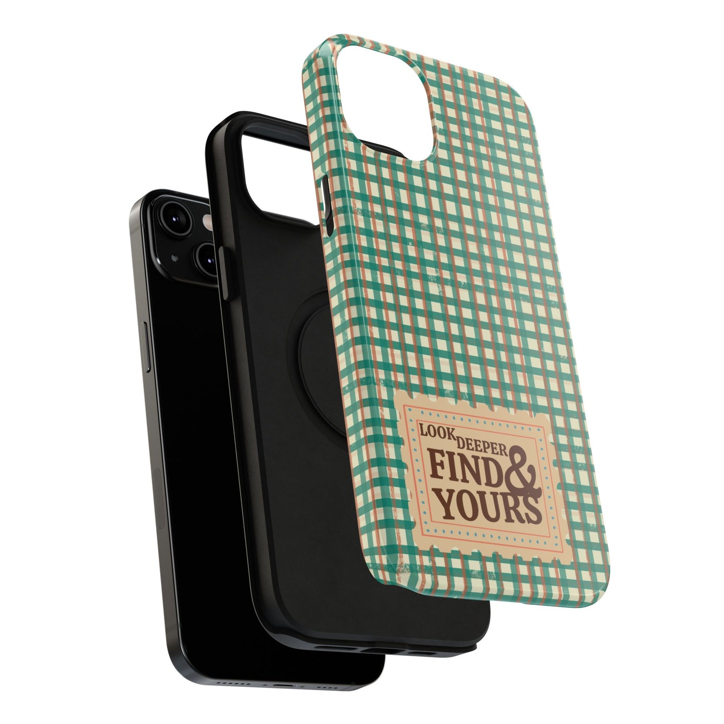 Stamped Gingham Case