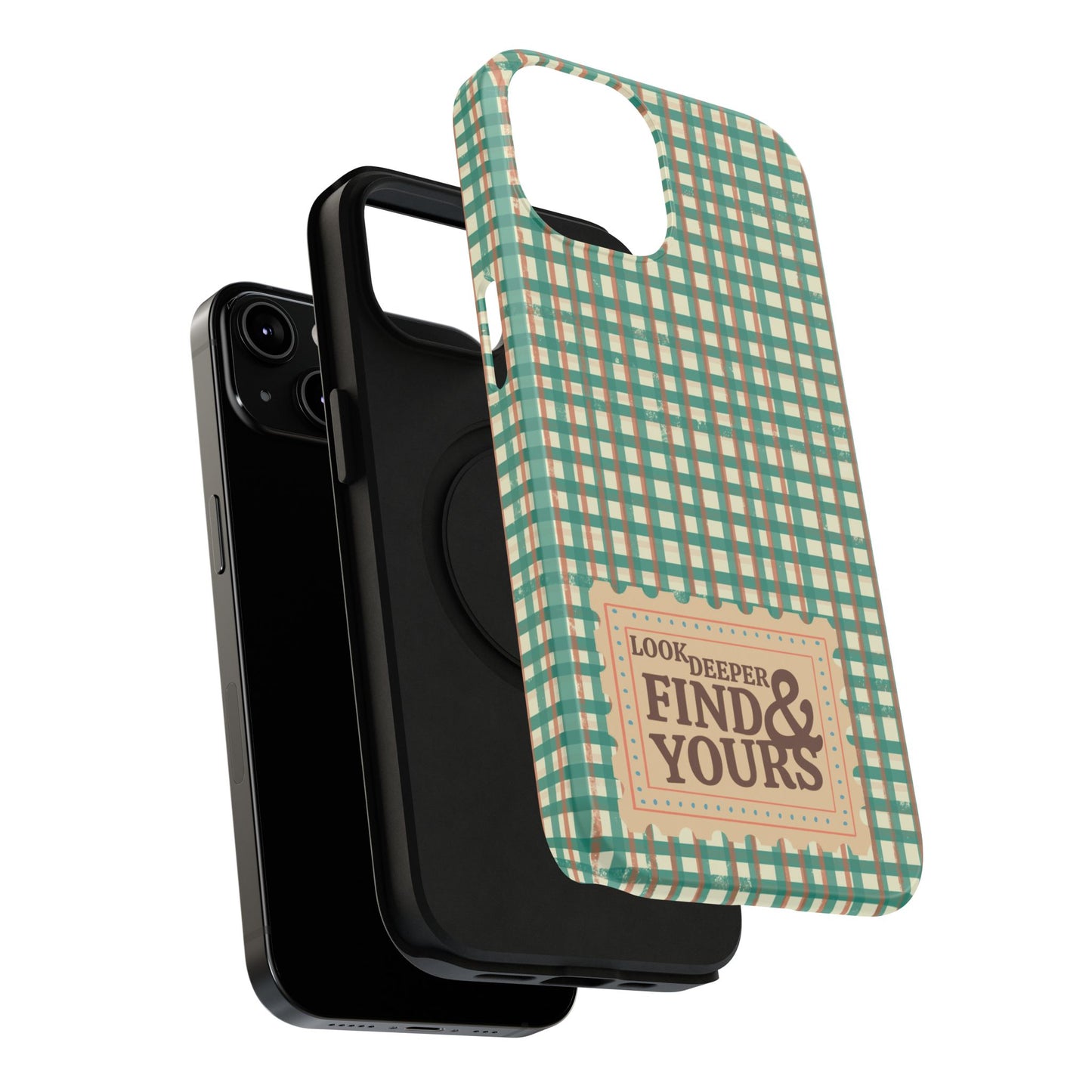 Stamped Gingham Case