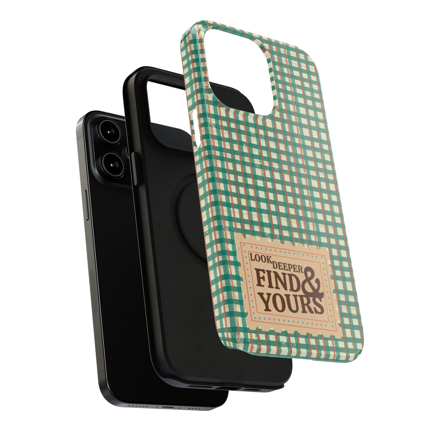 Stamped Gingham Case