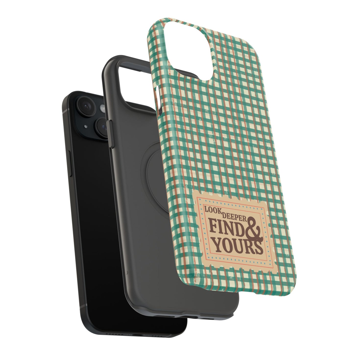 Stamped Gingham Case