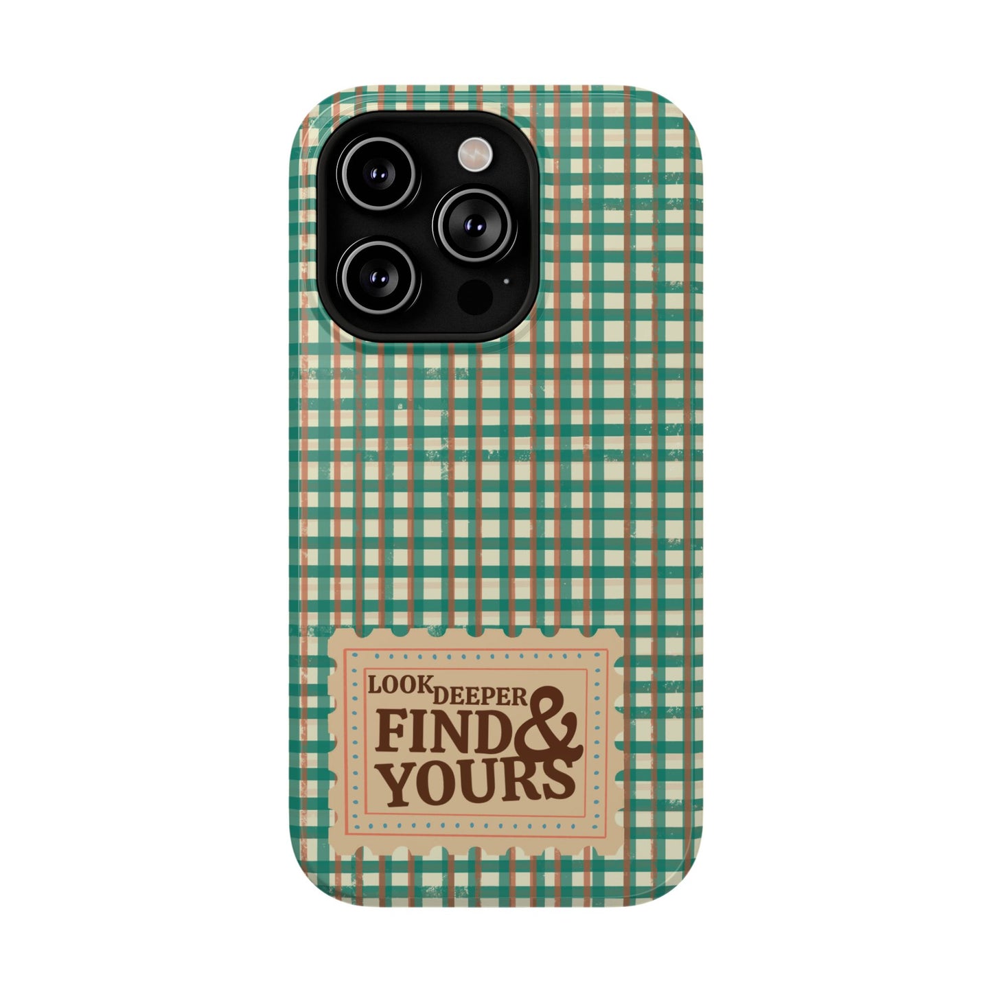 Stamped Gingham Case