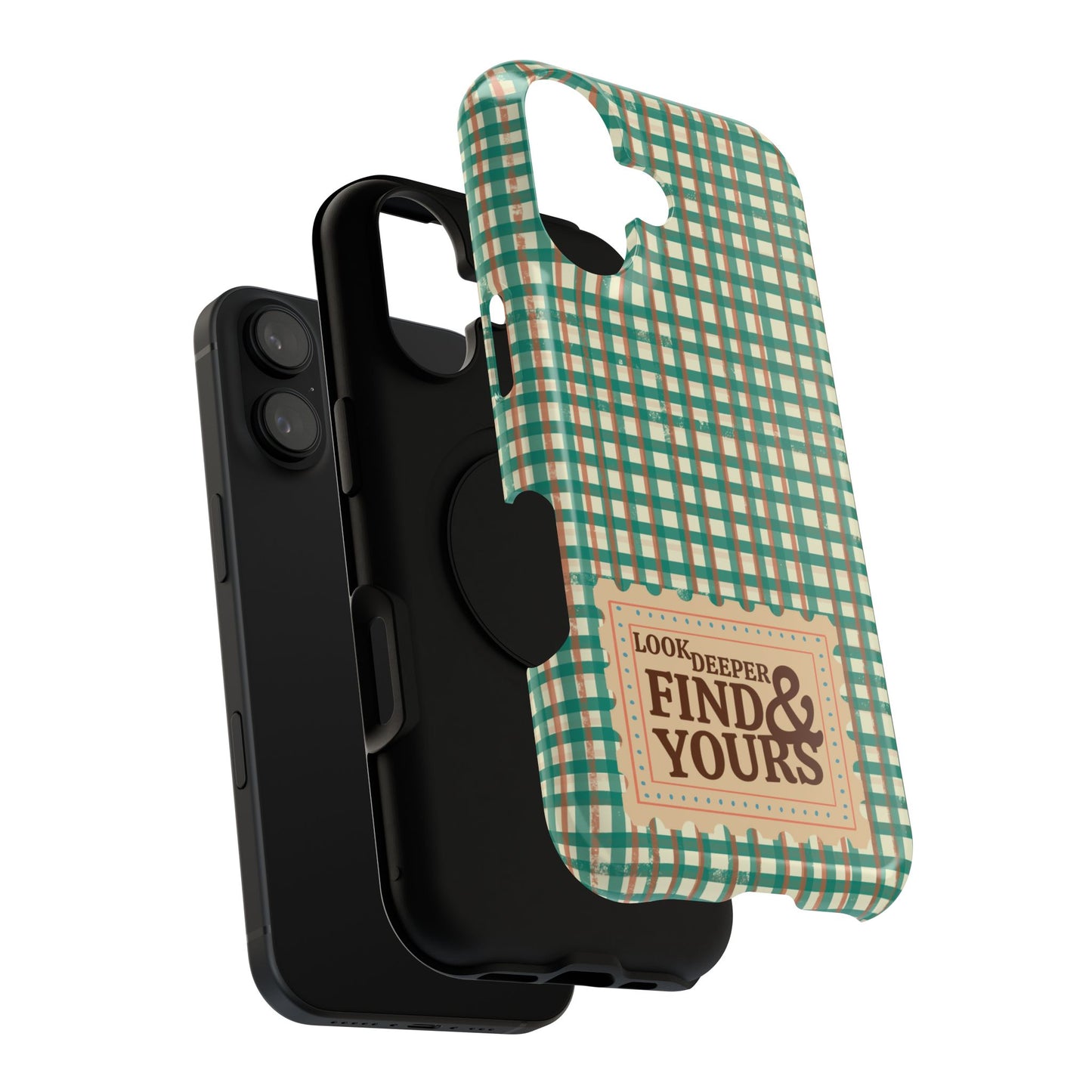 Stamped Gingham Case
