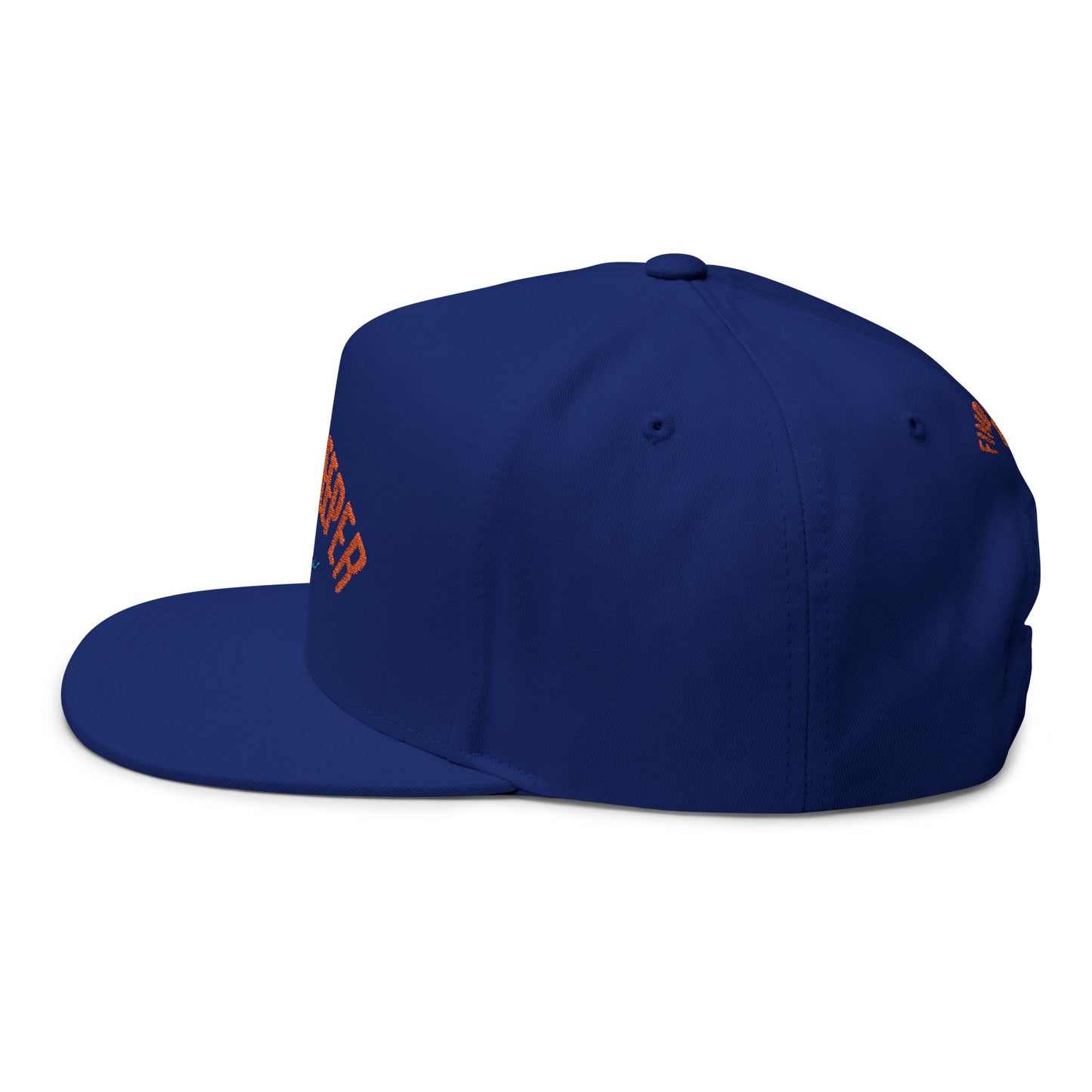 Look Deeper Flat Embroidered Brim Hat