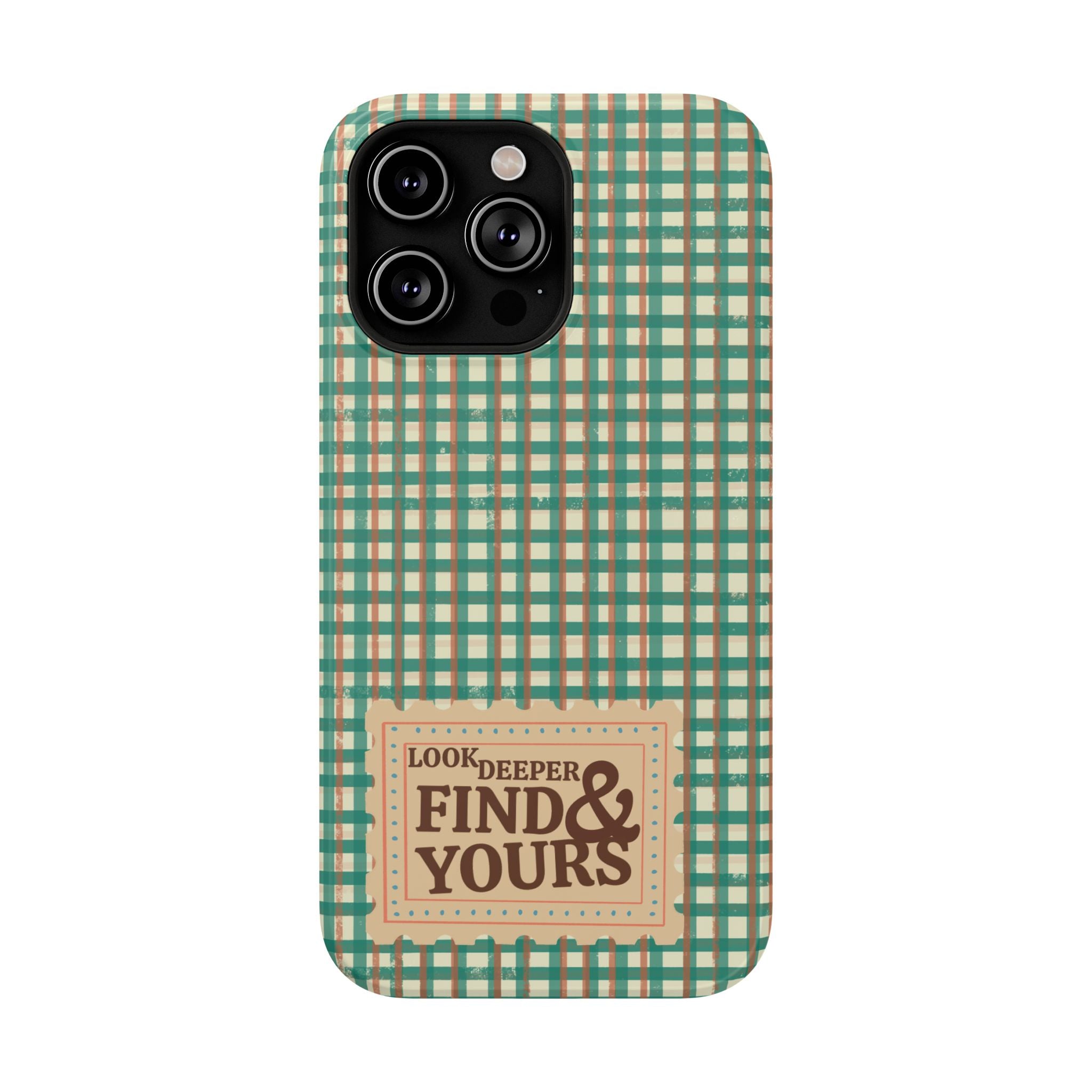 Stamped Gingham Case