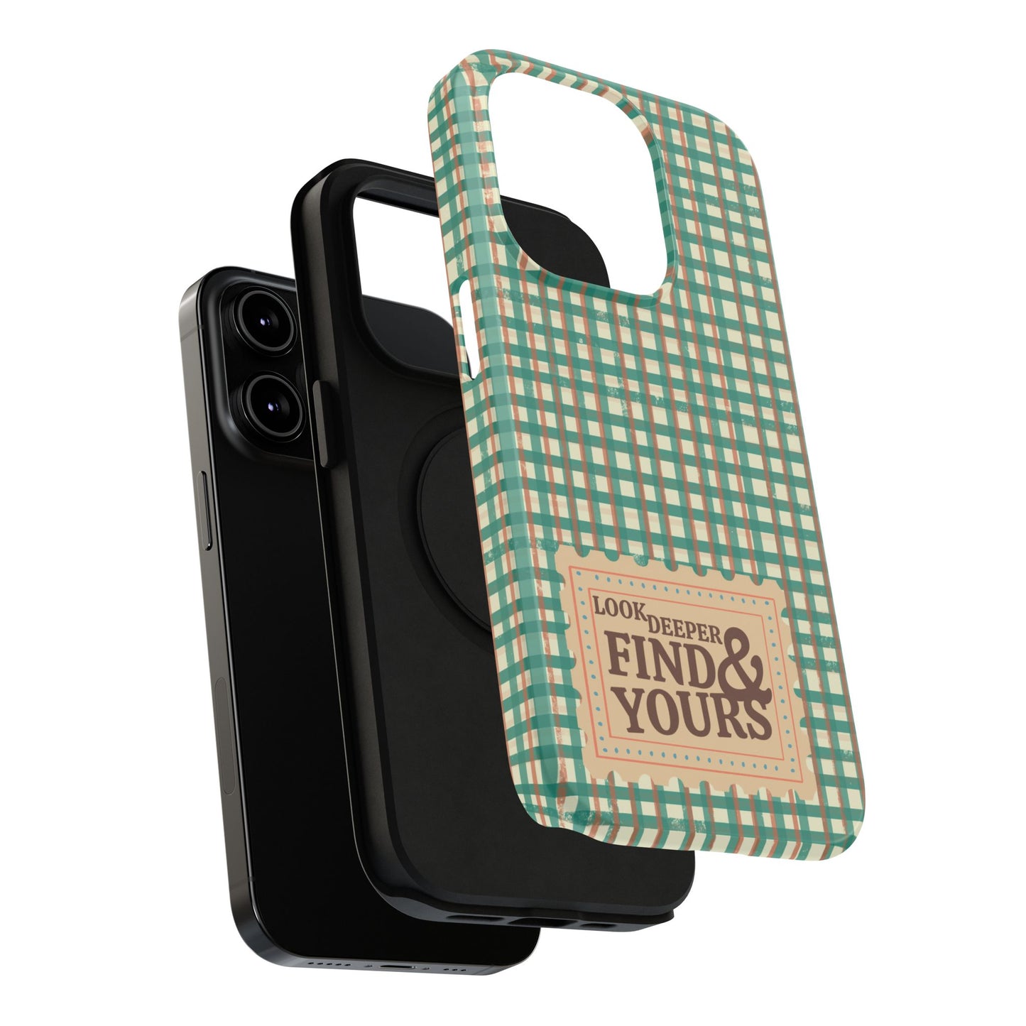 Stamped Gingham Case