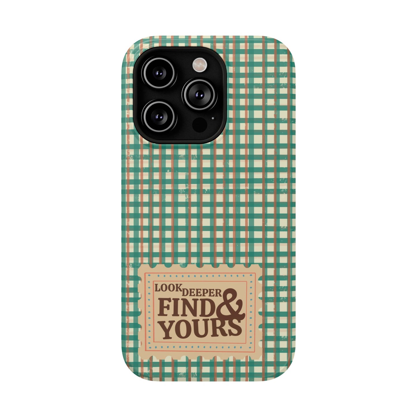 Stamped Gingham Case