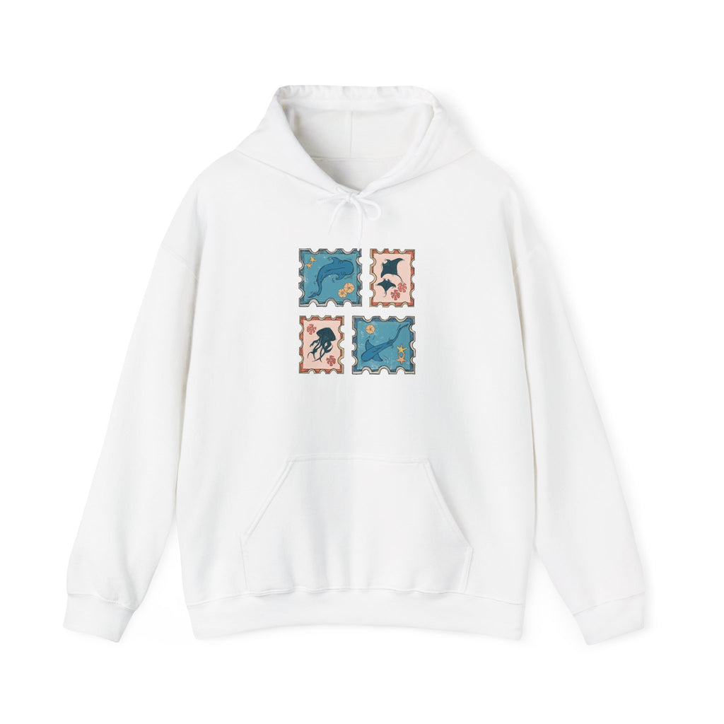 Stamps of the Ocean Hoodie