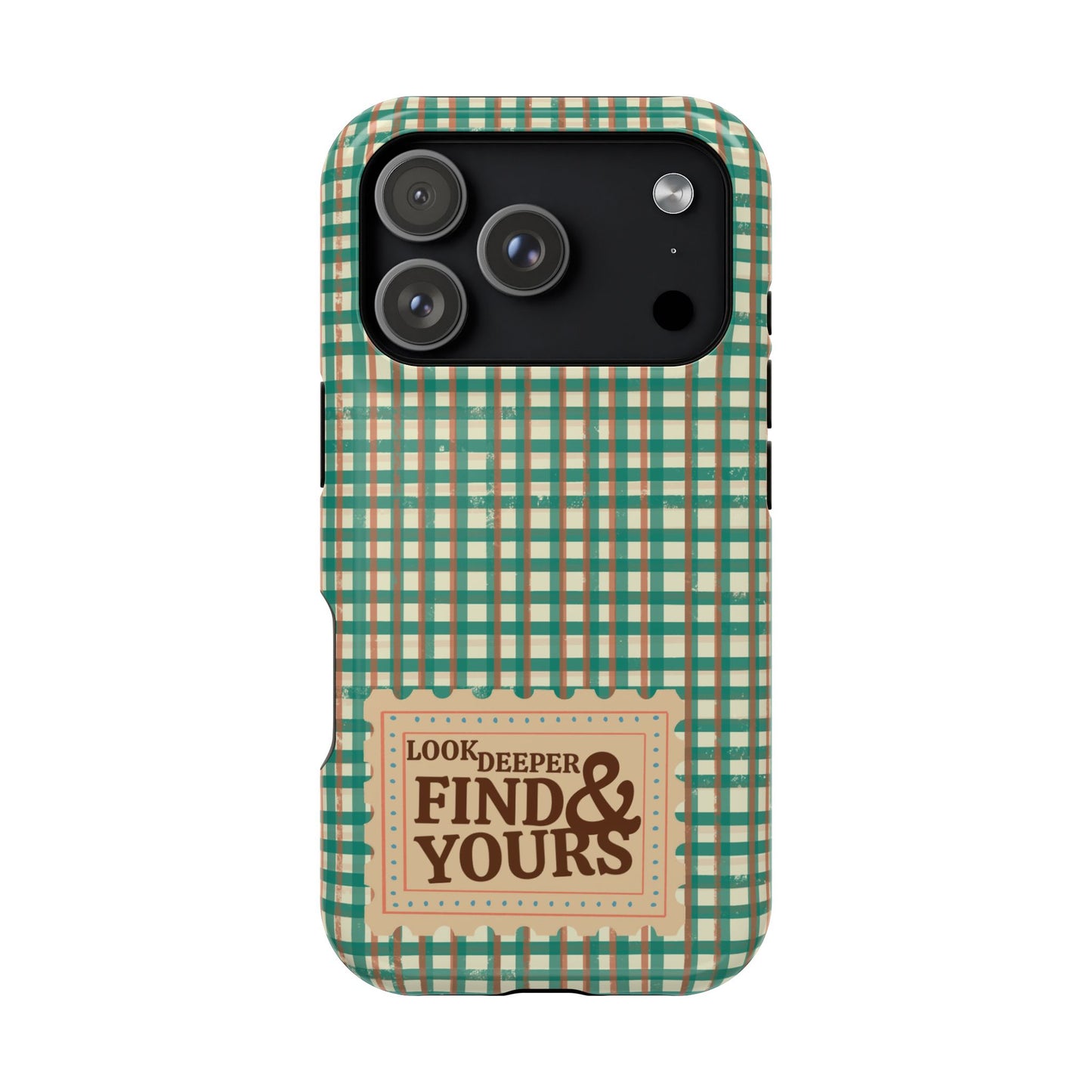 Stamped Gingham Case