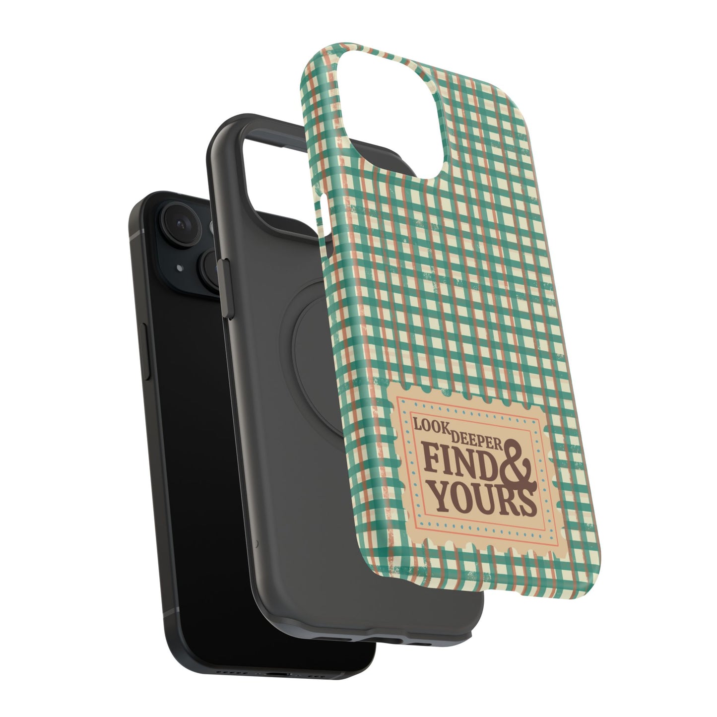 Stamped Gingham Case