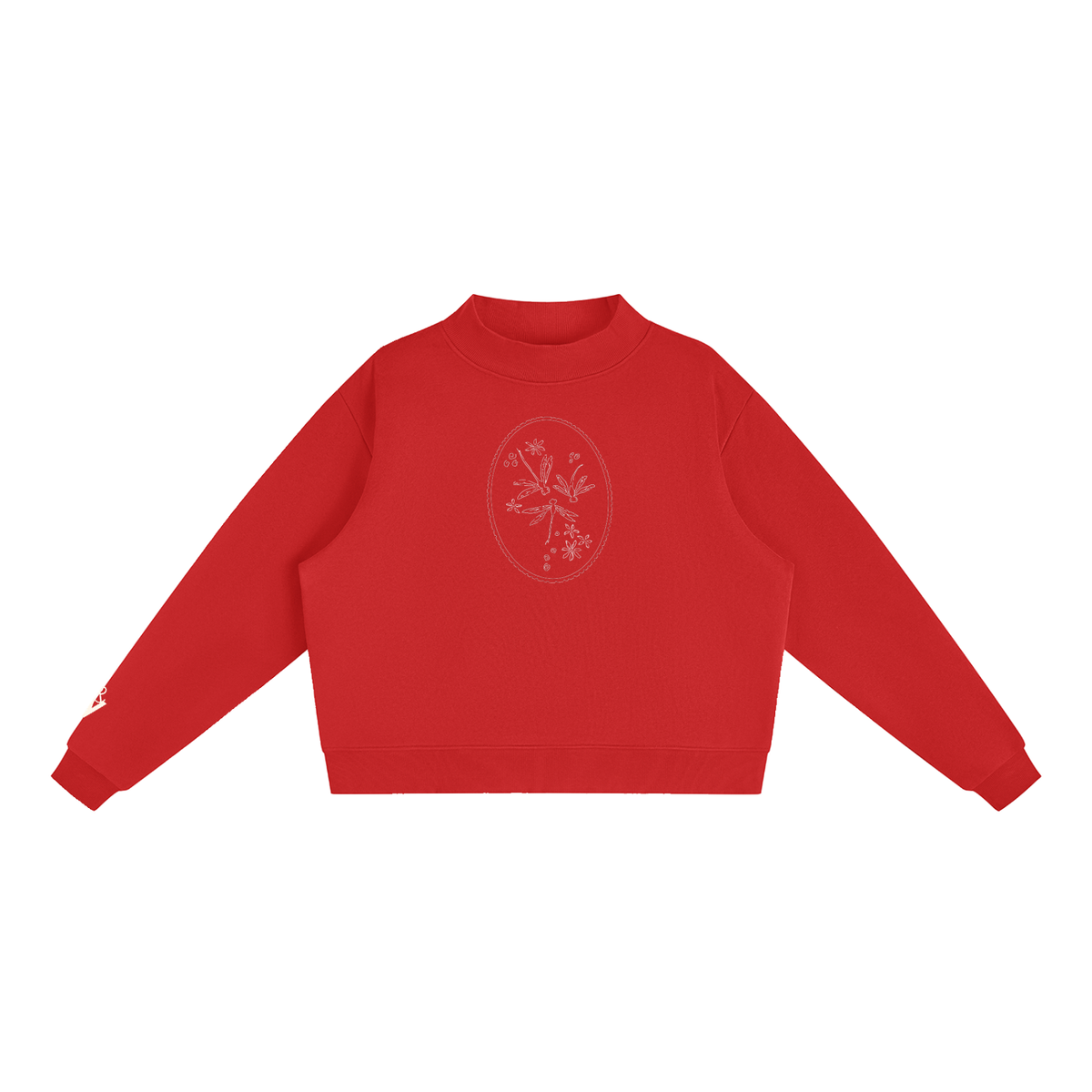 Dragonfly Mock Neck